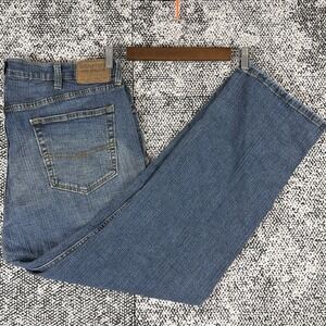 Levis Signature S61 Relaxed Fit Blue Jeans Mens 40 X 32 (FITS 40 X 30) Denim